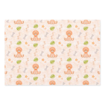 Enfants mignons anniversaire dinosaure orange