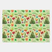 Feuille De Papier Cadeau Enfants Noël (Devant 2)