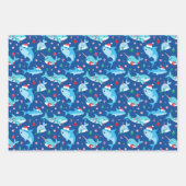 Feuille De Papier Cadeau Enfants sous la mer (Devant 3)