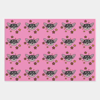 Feuille De Papier Cadeau Ensemble cadeau Chihuahua