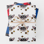 Feuille De Papier Cadeau Ensemble cadeau Chihuahua (En situation)