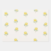 Feuille De Papier Cadeau Ensemble cadeau Marigold & Daisy (Devant 3)