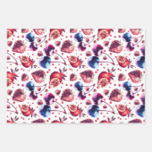 Feuille De Papier Cadeau Ensemble cadeau Motif Gem Fruit sans couture (Devant)