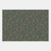 Feuille De Papier Cadeau Ensemble cadeau pour enfants d'hiver (Devant 2)