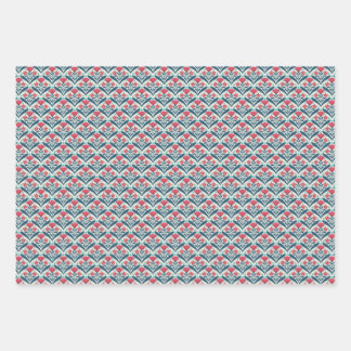 Feuille De Papier Cadeau Ensemble Cosmic Bloom 1