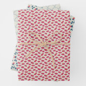 Feuille De Papier Cadeau Ensemble Cosmic Bloom 2 (En situation)