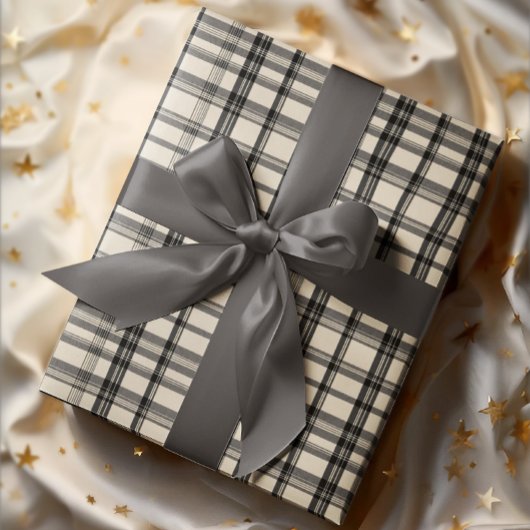 Feuille De Papier Cadeau Ensemble de 3 documents d'enveloppement de Noël de