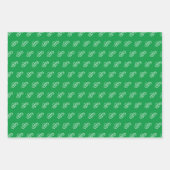 Feuille De Papier Cadeau Ensemble de monogrammes de calligraphie classique (Devant 2)