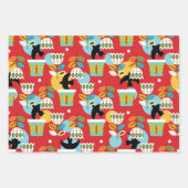 Feuille De Papier Cadeau Ensemble de Motifs Folklorico A (Devant 3)