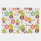 Feuille De Papier Cadeau Ensemble de Motifs Folklorico A (Devant 2)