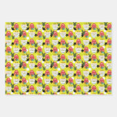 Feuille De Papier Cadeau Ensemble de Motifs Folklorico B (Devant 2)