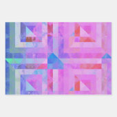 Feuille De Papier Cadeau Ensemble de supports mélangés roses chauds de papi (Devant 2)