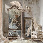 Feuille De Papier Cadeau Ensemble decoupage poids lourd romantique Silver L