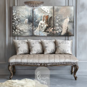 Feuille De Papier Cadeau Ensemble decoupage poids lourd romantique Silver L