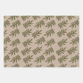 Feuille De Papier Cadeau Ensemble d'enveloppes botaniques (Devant 2)