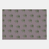 Feuille De Papier Cadeau Ensemble d'enveloppes botaniques (Devant)