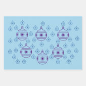 Feuille De Papier Cadeau Ensemble d'enveloppes cadeaux - Arbre arrondi (Devant 2)