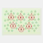 Feuille De Papier Cadeau Ensemble d'enveloppes cadeaux - Arbre arrondi (Devant)