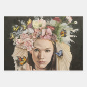 Feuille De Papier Cadeau Ensemble d'enveloppes de collection Queen (Devant 3)