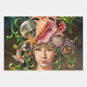 Feuille De Papier Cadeau Ensemble d'enveloppes de collection Queen (Devant)