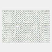 Feuille De Papier Cadeau Ensemble Hydrangea Whimsy Set 3 (Devant 3)