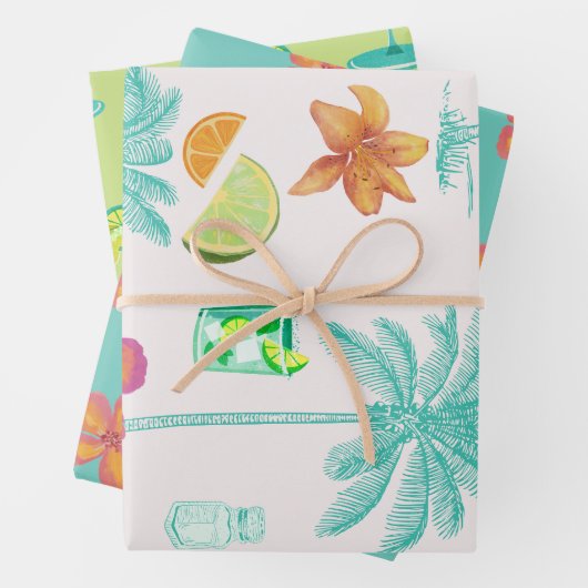 Feuille De Papier Cadeau Enterrement de vie de jeune fille Margarita Veil I (En situation)