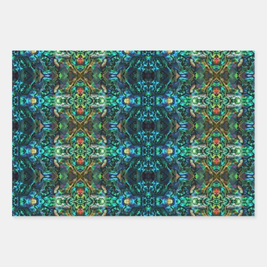 Feuille De Papier Cadeau Enveloppe cadeau Abalone (Devant 2)