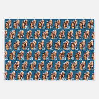 Feuille De Papier Cadeau Enveloppe cadeau Biden Harris