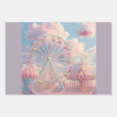 Feuille De Papier Cadeau Enveloppe cadeau Carnaval Pastel (Devant 3)