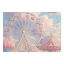 Enveloppe cadeau Carnaval Pastel