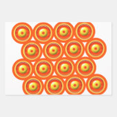 Feuille De Papier Cadeau Enveloppe cadeau - Cercles concentrés en Motif (Devant 3)