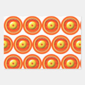 Feuille De Papier Cadeau Enveloppe cadeau - Cercles concentrés en Motif (Devant 2)