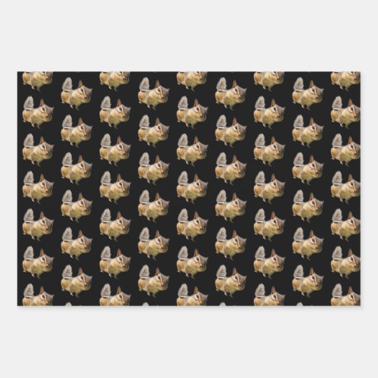 Feuille De Papier Cadeau Enveloppe cadeau Chipmunk - Style inoubliable! (Devant 2)
