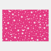 Feuille De Papier Cadeau Enveloppe cadeau - Ciel nocturne (Devant)