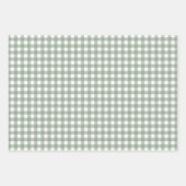 Feuille De Papier Cadeau Enveloppe cadeau cultivée localement En vichy papi (Devant 3)