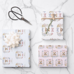 Feuille De Papier Cadeau Enveloppe cadeau de Baby shower de poitrine en pel