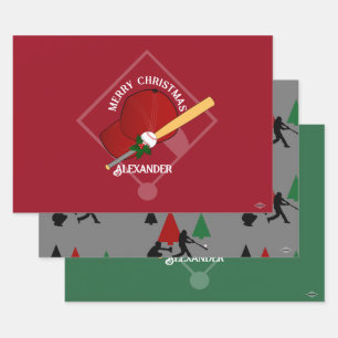 Feuille De Papier Cadeau Enveloppe cadeau de baseball HAMbyWG