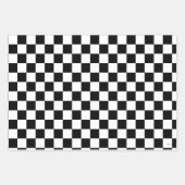 Feuille De Papier Cadeau Enveloppe cadeau de chèque en noir et blanc HAMbyW (Devant 3)