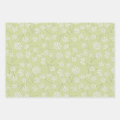 Feuille De Papier Cadeau Enveloppe cadeau de coordination Fleur sauvage alp (Devant 3)