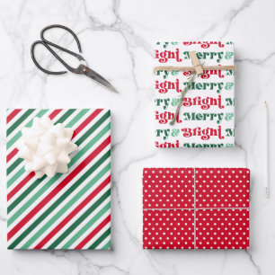 Feuille De Papier Cadeau Enveloppe cadeau de Noël brillant Vacances moderne