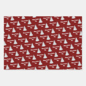 Feuille De Papier Cadeau Enveloppe cadeau de nom personnalisé | Joyeux cade (Devant)