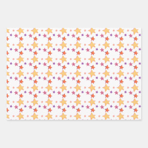 Feuille De Papier Cadeau Enveloppe cadeau Étoiles Étincelantes