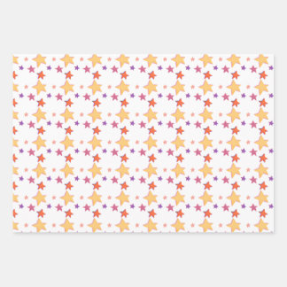 Feuille De Papier Cadeau Enveloppe cadeau Étoiles Étincelantes