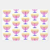 Feuille De Papier Cadeau Enveloppe cadeau inspirée en hébreu HAMbWG (Devant)