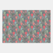 Feuille De Papier Cadeau Enveloppe cadeau Kitsch Hearts (Devant 2)