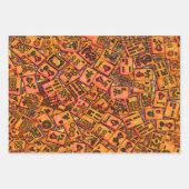 Feuille De Papier Cadeau Enveloppe-cadeau Mah Jongg pour carreaux de chocol (Devant 2)