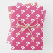 Feuille De Papier Cadeau Enveloppe Cadeau Mystère Cute (Point D'Question) ( (En situation)