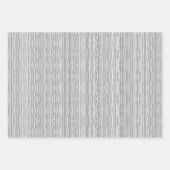 Feuille De Papier Cadeau Enveloppe cadeau noir et blanc (Devant 2)