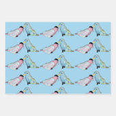 Feuille De Papier Cadeau Enveloppe cadeau - Poupées de perruque (Devant 3)