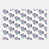 Feuille De Papier Cadeau Enveloppe cadeau - Unicornes (Devant)